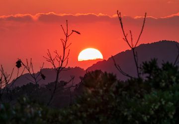 Spektakulärer Sonnenuntergang von Anouschka Hendriks