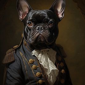 Napoleon French Bulldog by haroulita