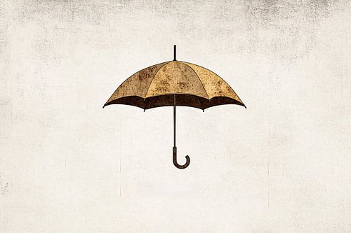 Parapluie surréaliste avec crochet