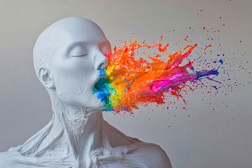 Colorful Emotions van Harry Hadders