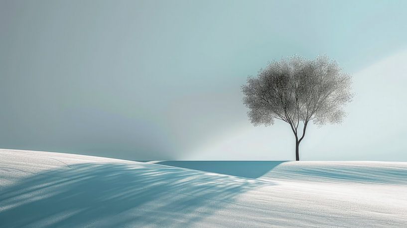 Silence after the Snowstorm by ByNoukk