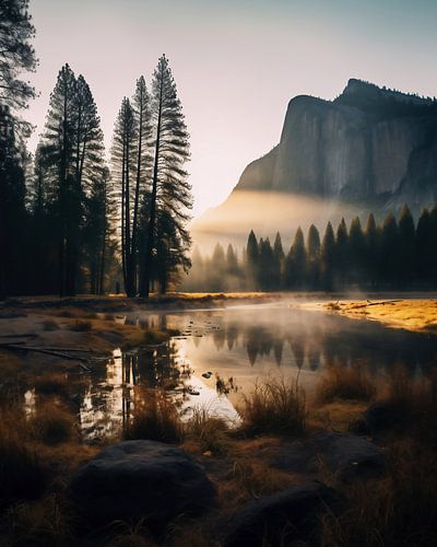 Herfstsfeer in het Nationaal Park