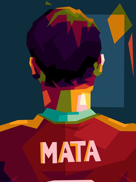 Juan Mata amazing popart von miru arts