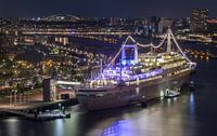 Das Kreuzfahrtschiff SS Rotterdam in Rotterdam Katendrecht