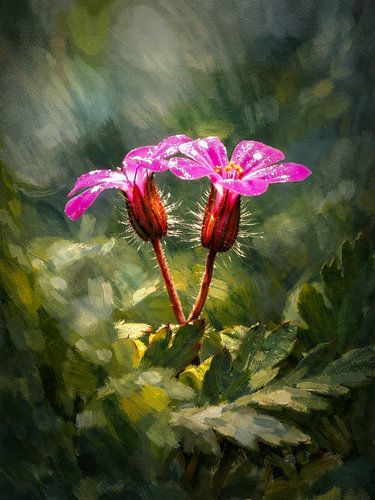 Wilde Geranie von Rob Boon