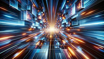 Digitale lichtsnelheid van Jonas Weinitschke