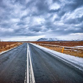 Island Leere Straßen von Jacques Yasemin