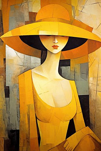 Femme avec chapeau 207.27