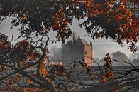 Autumnal vista at Doornenburg castle by Joyce Derksen thumbnail