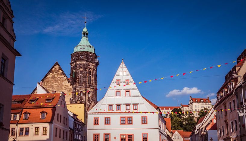 Stadsgezicht van Pirna in Saksen van Animaflora PicsStock