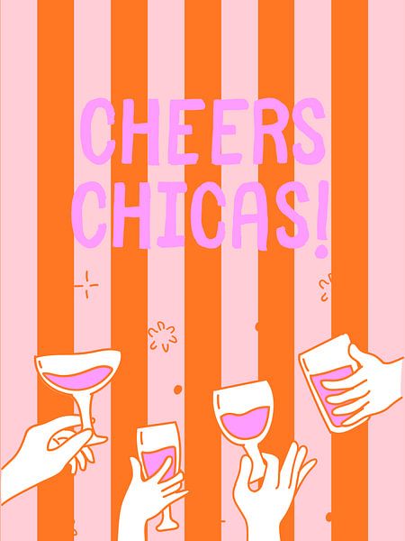Cheers Chicas - meidenavond uit van Kim Karol / Ohkimiko
