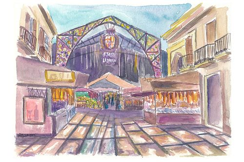 Der wunderbare Mercat de Sant Josep de la Boqueria in Barcelona