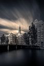 Kloveniersburgwal donnant sur la Zuiderkerk par Ernesto Schats Aperçu