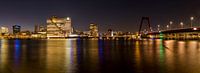 Rotterdam Willemsbrug en noordoever van Daan Kloeg thumbnail