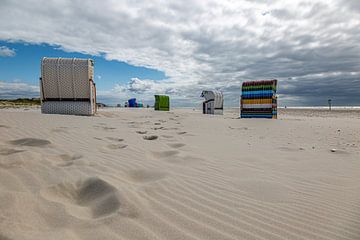 Strandkorb auf Amrum von Thomas Heitz