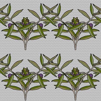 GRAFISCHE PRINT OLIJF 2