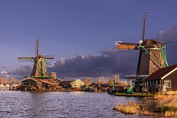 De molens op de Zaanse Schans Zaandam van Rick van de Kraats