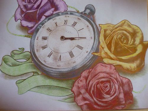 time with roses