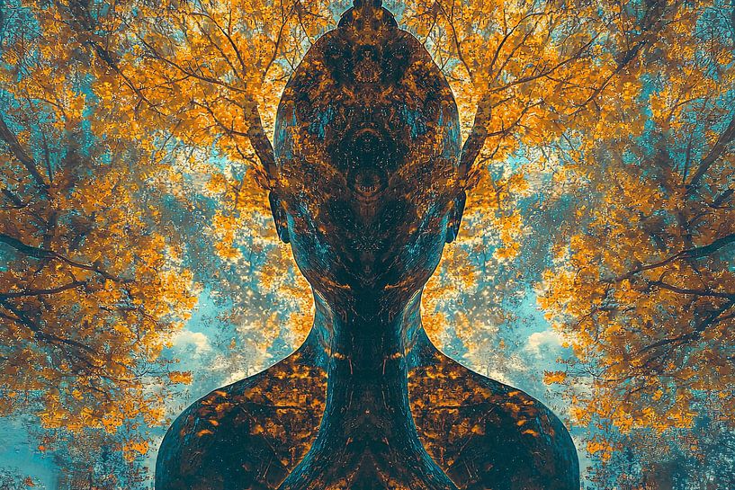 arbre de vie l'homme et la foret par Egon Zitter