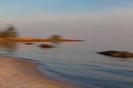 Strand aan het IJsselmeer van Jolanda Sprokholt thumbnail