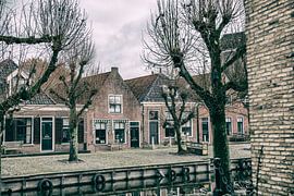 winter in sloten friesland