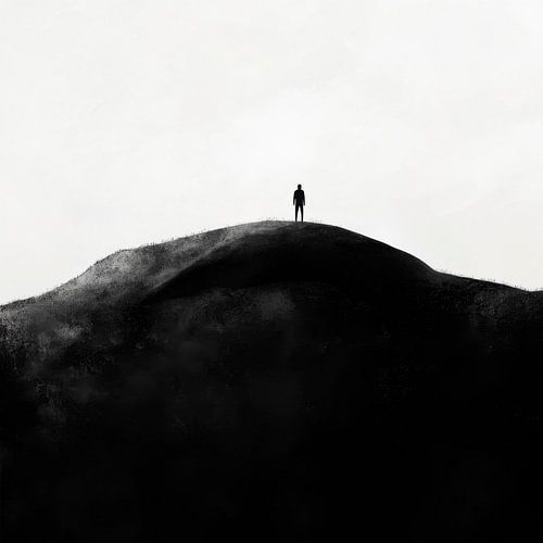 Solitude sur la crête