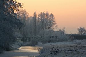 Paysage d'hiver sur Miranda van Hulst