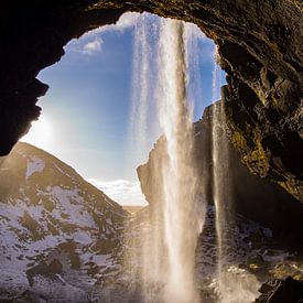 Cascade d'Islande sur Leon Eikenaar