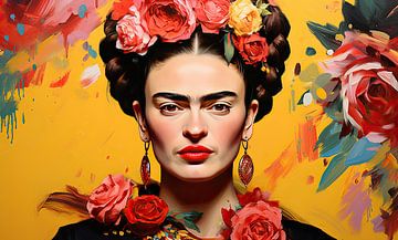 Frida poster art printby Niklas Maximilian