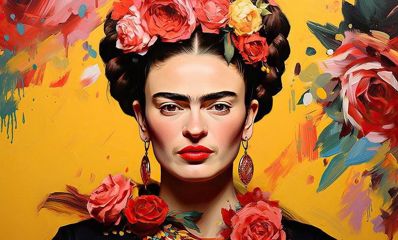Frida poster kunstdruk van Niklas Maximilian