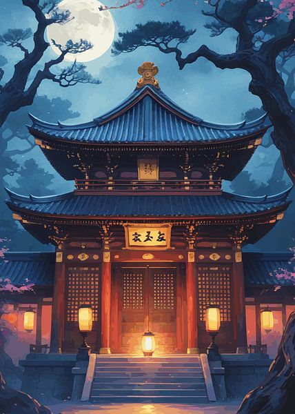 traditional Japanese house by Giandra Safaraz
