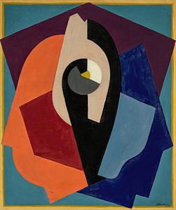 Albert Gleizes - Rhythmische Komposition, vier Elemente (1924-25)