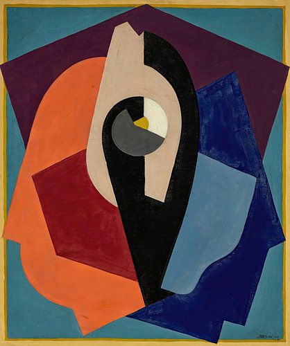 Albert Gleizes - Composition rythmique, quatre éléments (1924-25)
