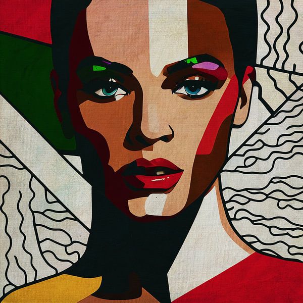 Monica a hard lady by Jan Keteleer (JanKé): A Journey Beyond the Canvas