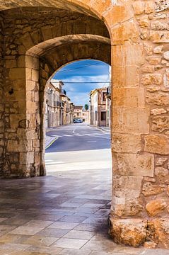 Oude stad van Santanyi op Mallorca, Spanje Balearen van Alex Winter