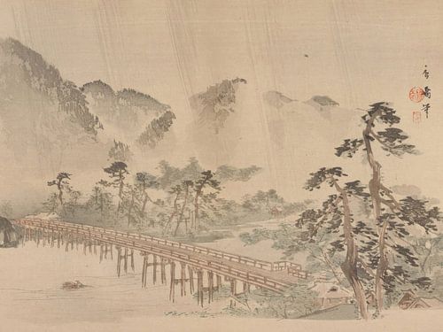 Motif from Yōfu gajō (Picture Album of the Peaceful Capital)