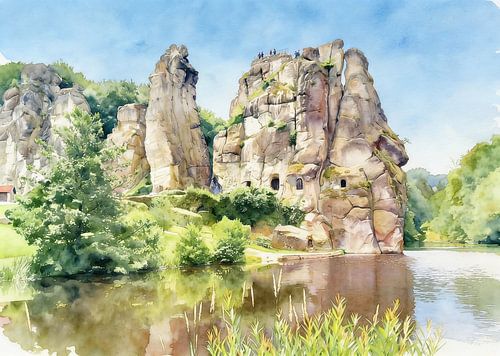 Externsteine – Natuurmonument in het Lipperland