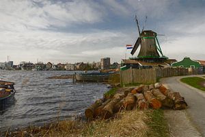 Sägewerk in der Zaanse Schans