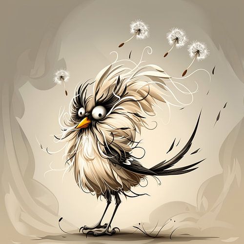 Fluffy Middle | Funky Bird