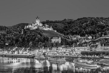 Cochem zwart-wit van Manfred Voss, Zwart-Wit Fotografie