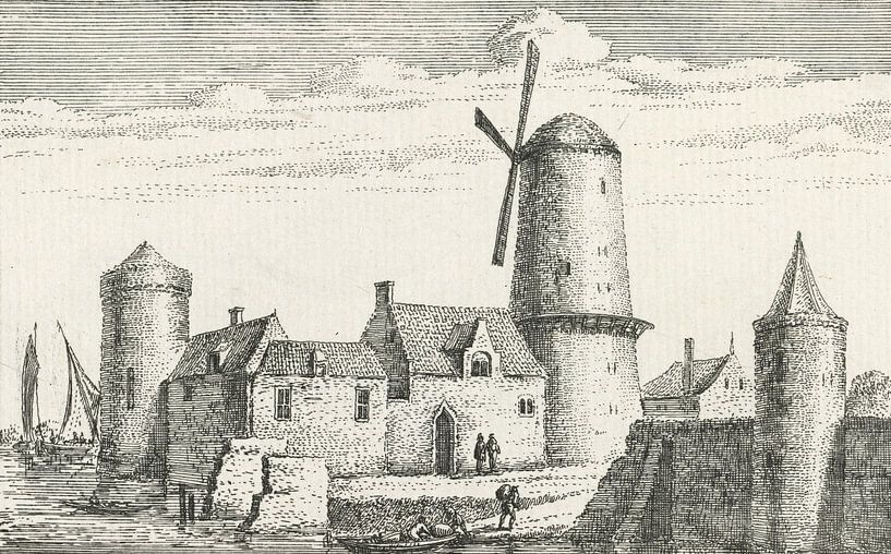 Abraham Rademaker, Gennep, 1727 - 1733 von Atelier Liesjes
