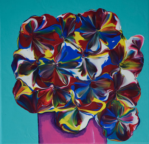 Blumen in einer Vase