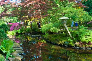 Japanse tuin op landgoed Clingendael van Anita van Hengel