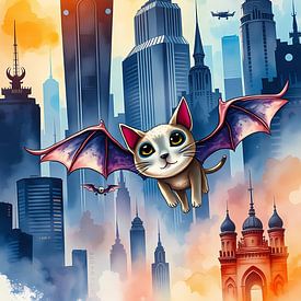 Chat dans le futur sur Linda de Klein