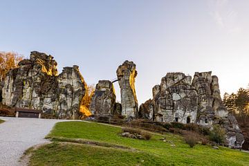 Les Externsteine sur Roland Brack