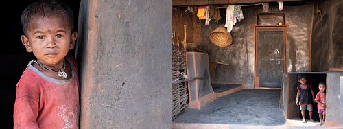 Paneel met sferen uit Odisha, India