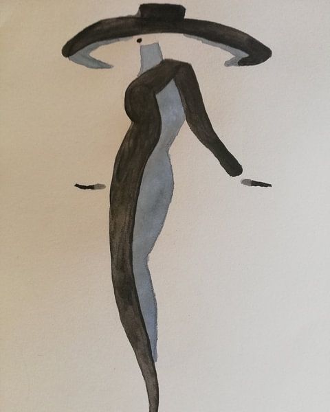 Aquarell von C. M. Haak