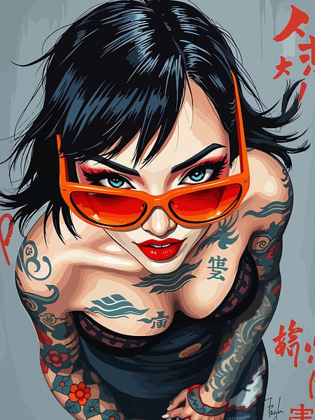 Frauen mit Tattoos von bob rendy