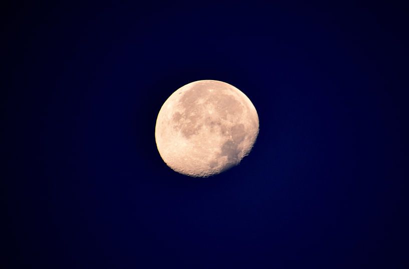 La pleine lune du mois de septembre par Claude Laprise