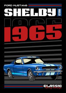Ford Mustang Shelby GT350 Muscle Car